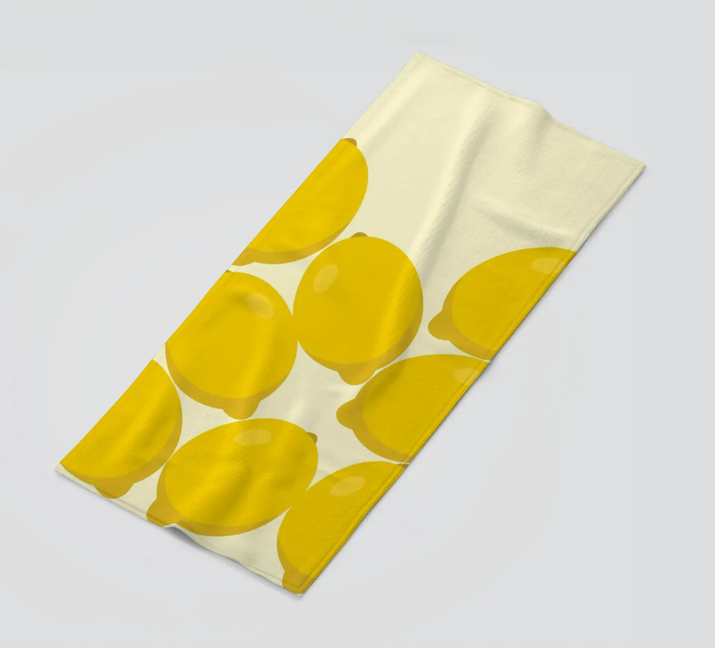 Lemon Stack Fresh strandhanddoek van Studio Fun Boy