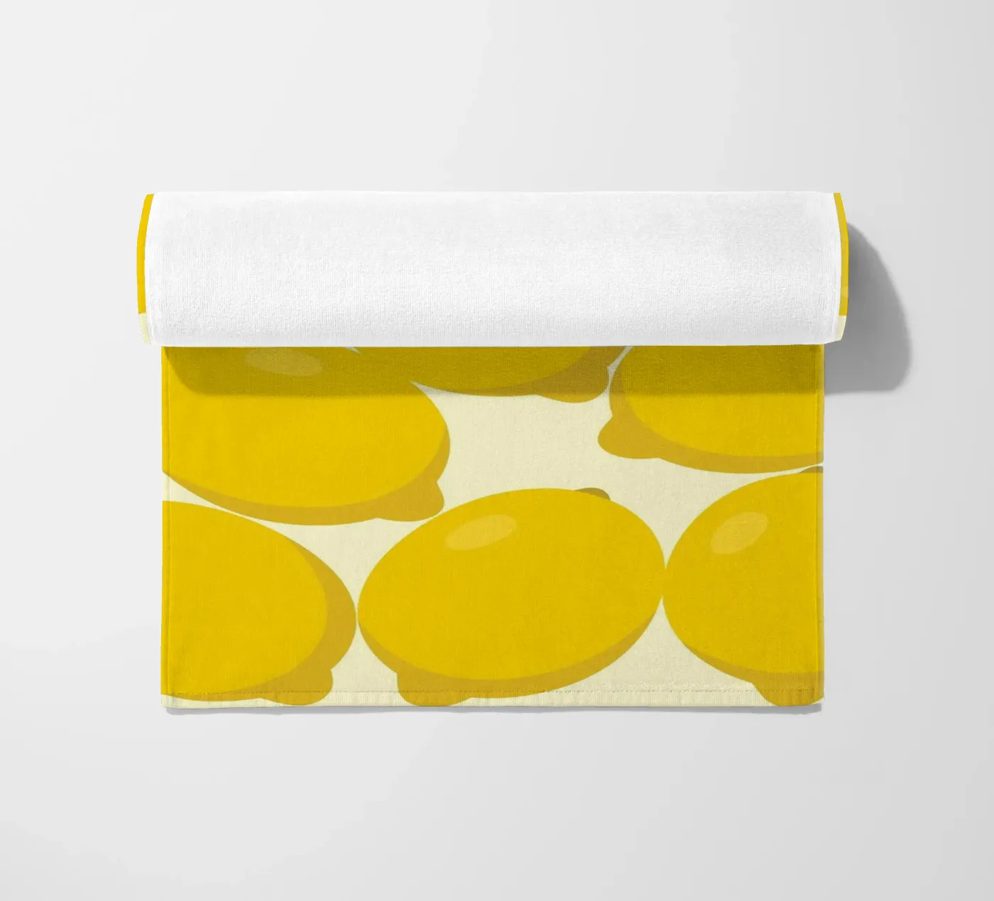 Lemon Stack Fresh strandhanddoek van Studio Fun Boy