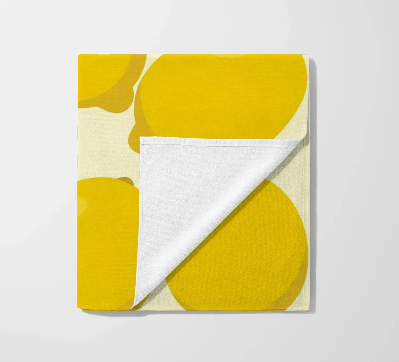 Lemon Stack Fresh strandhanddoek van Studio Fun Boy