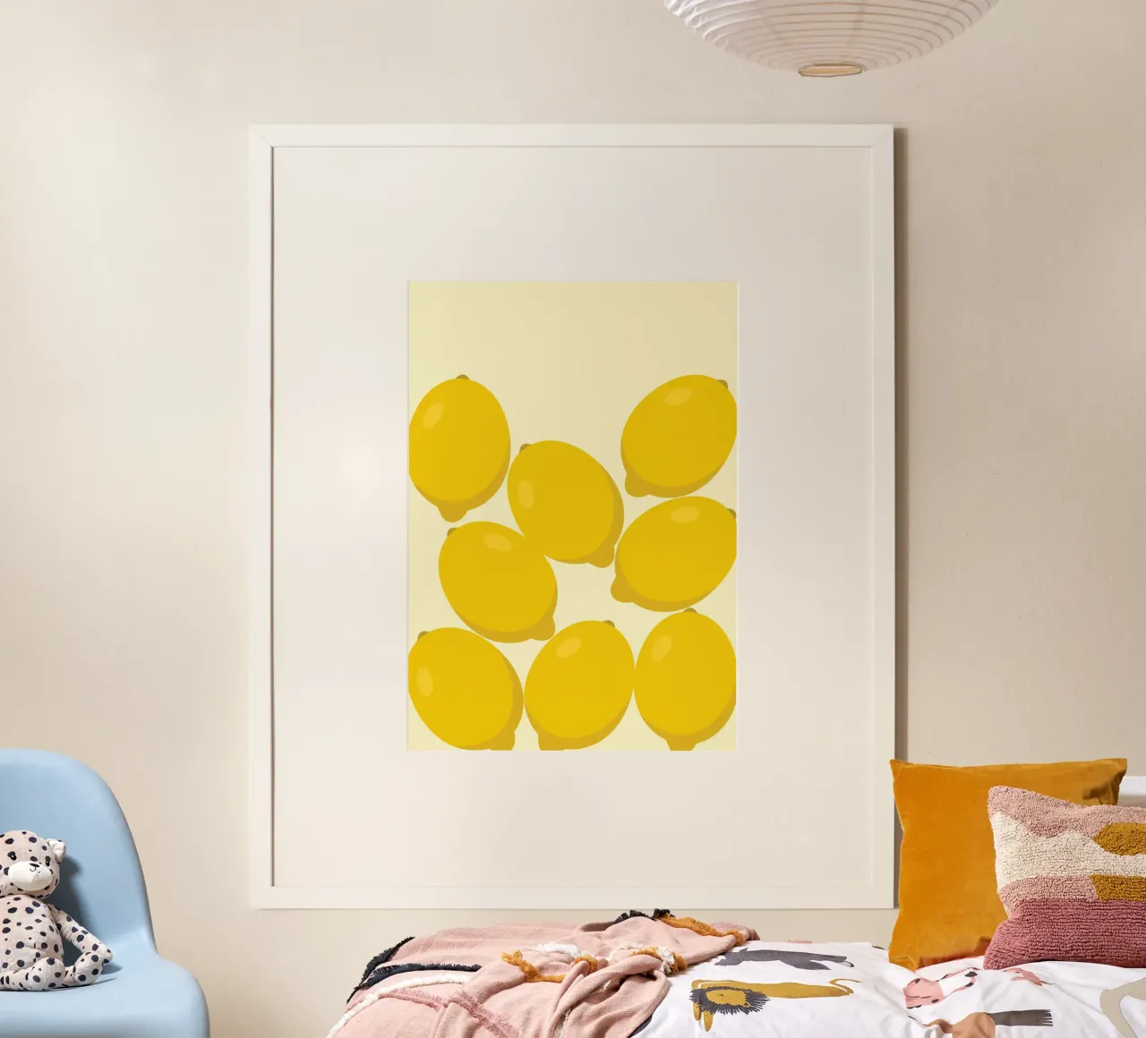 Lemon Stack Fresh poster by Studio Fun Boy