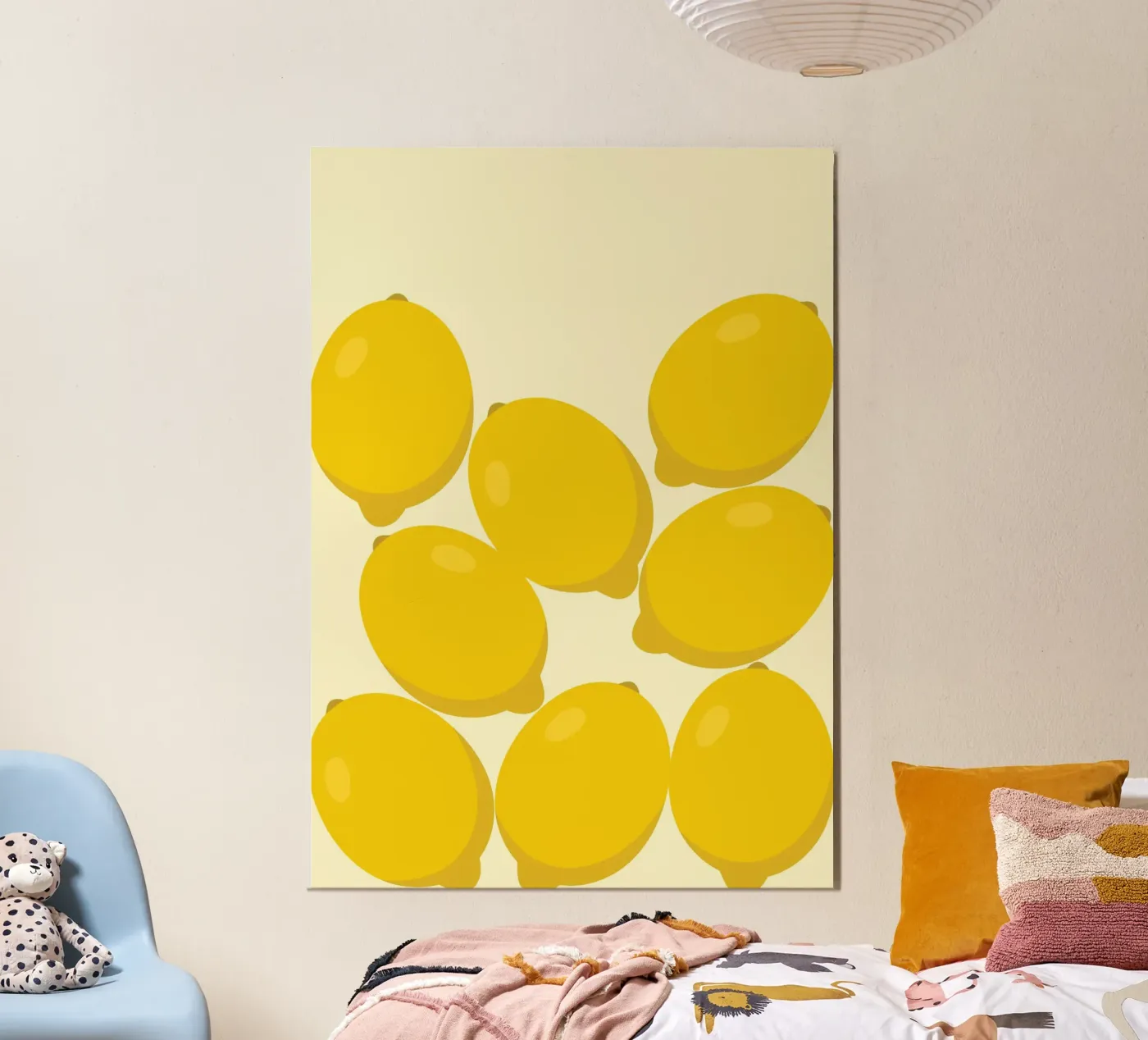 Lemon Stack Fresh poster by Studio Fun Boy