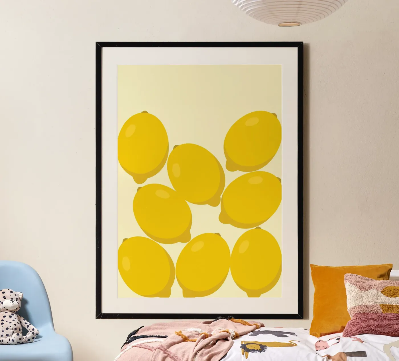 Lemon Stack Fresh poster by Studio Fun Boy