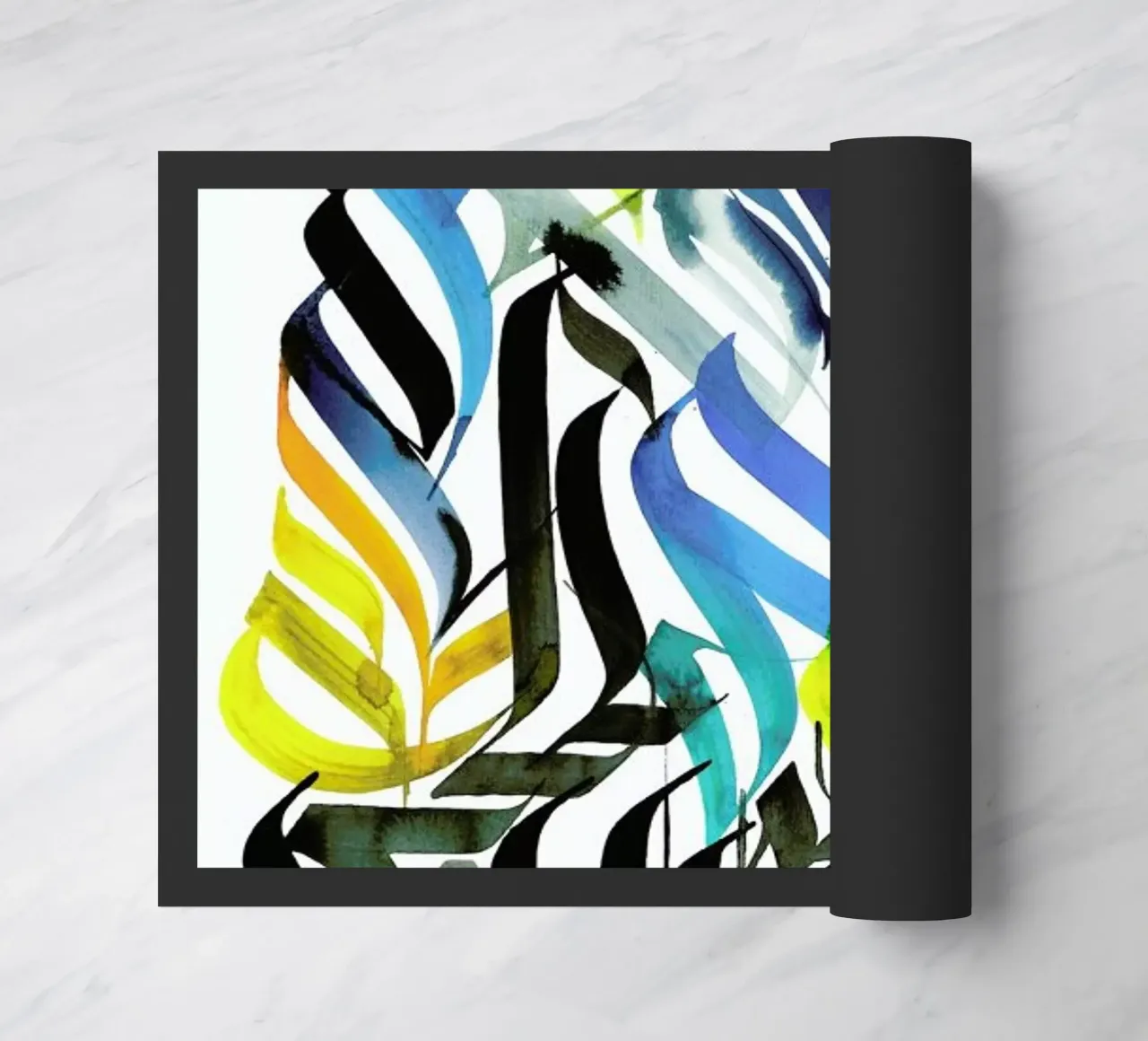 Future Shock doormat by Drury Brennan