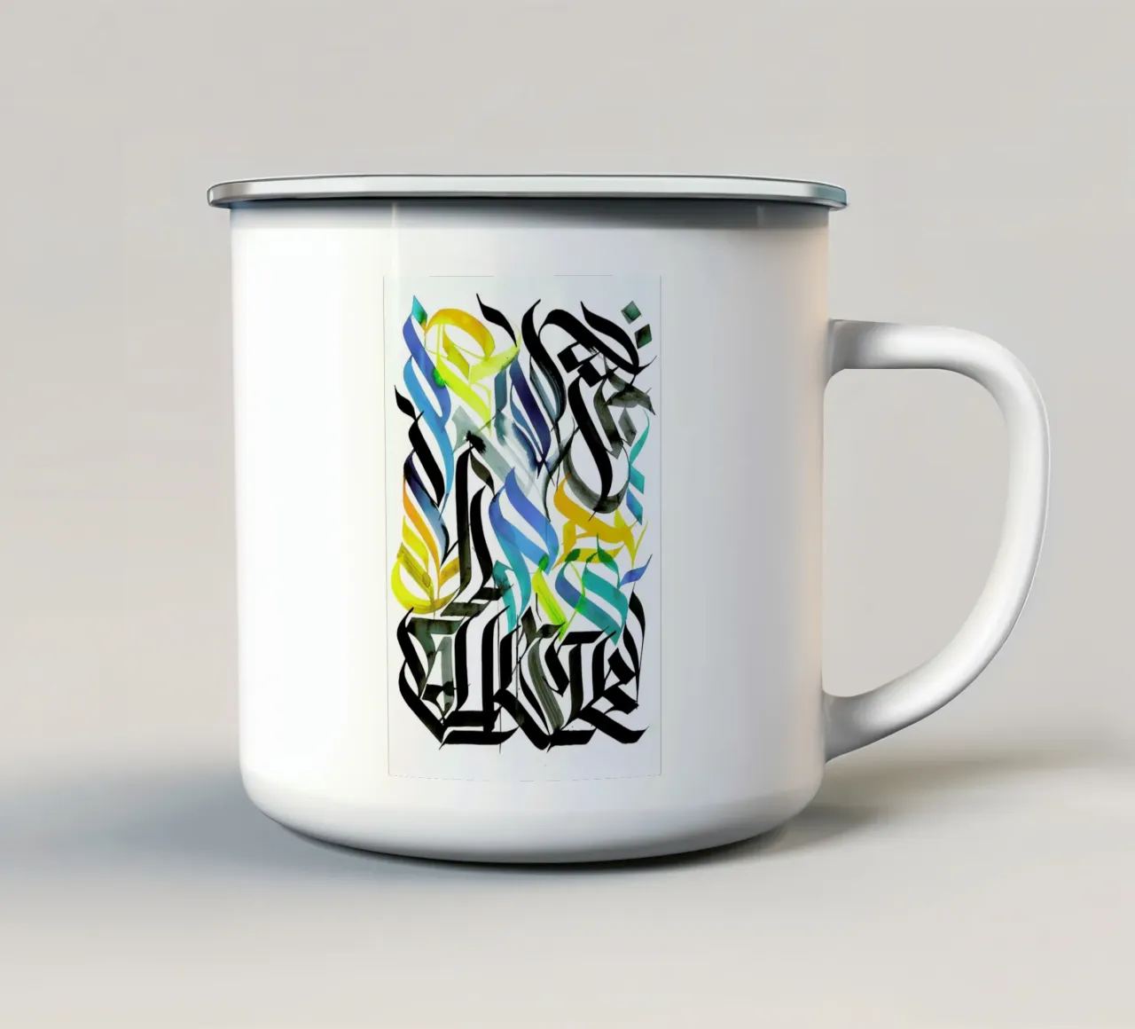 Future Shock tazza in smalto da Drury Brennan