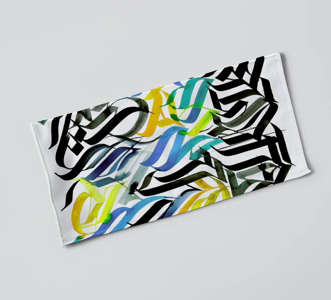 Future Shock towel by Drury Brennan