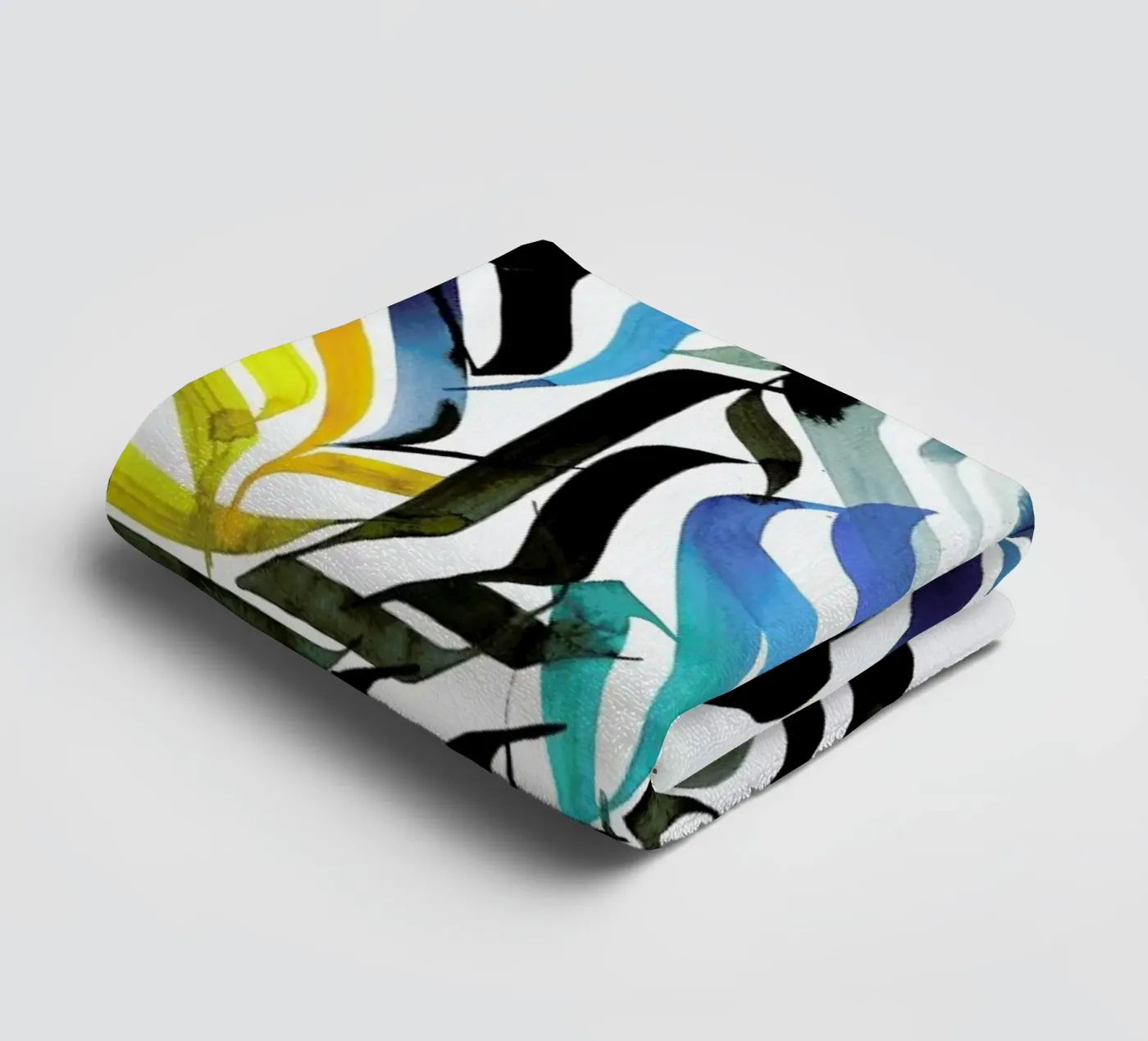 Future Shock towel by Drury Brennan