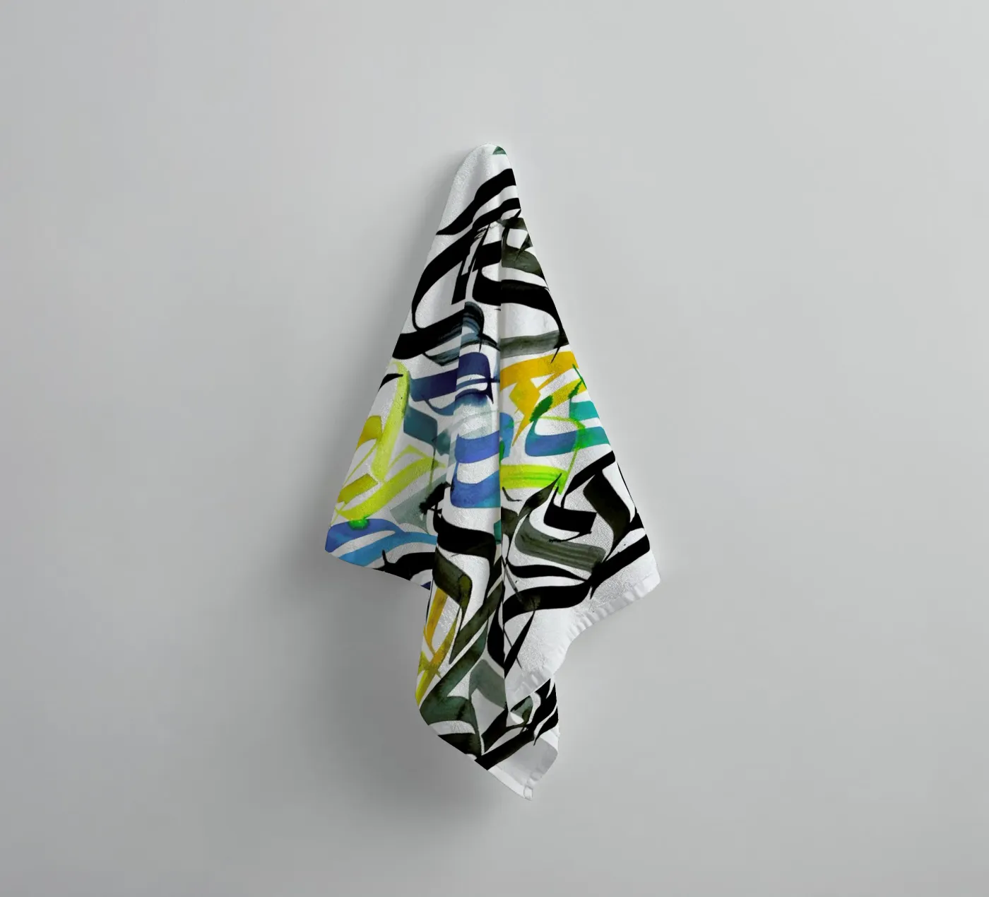 Future Shock towel by Drury Brennan