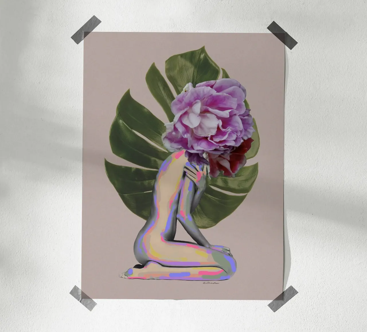 Neon poster da Ana Paula Hoppe