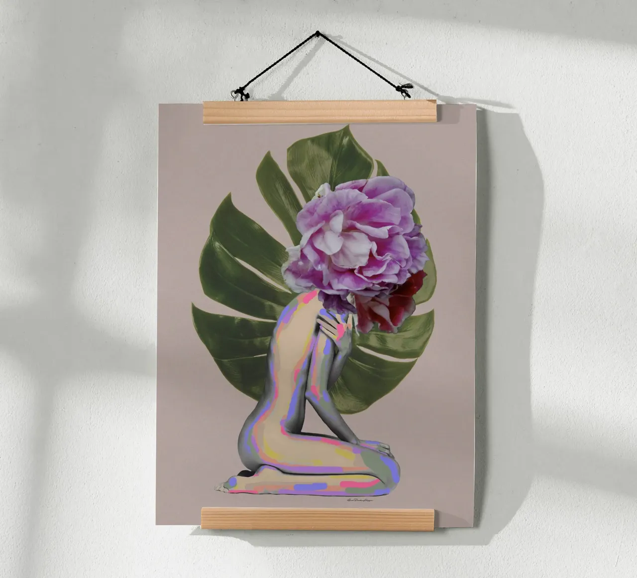 Neon poster da Ana Paula Hoppe