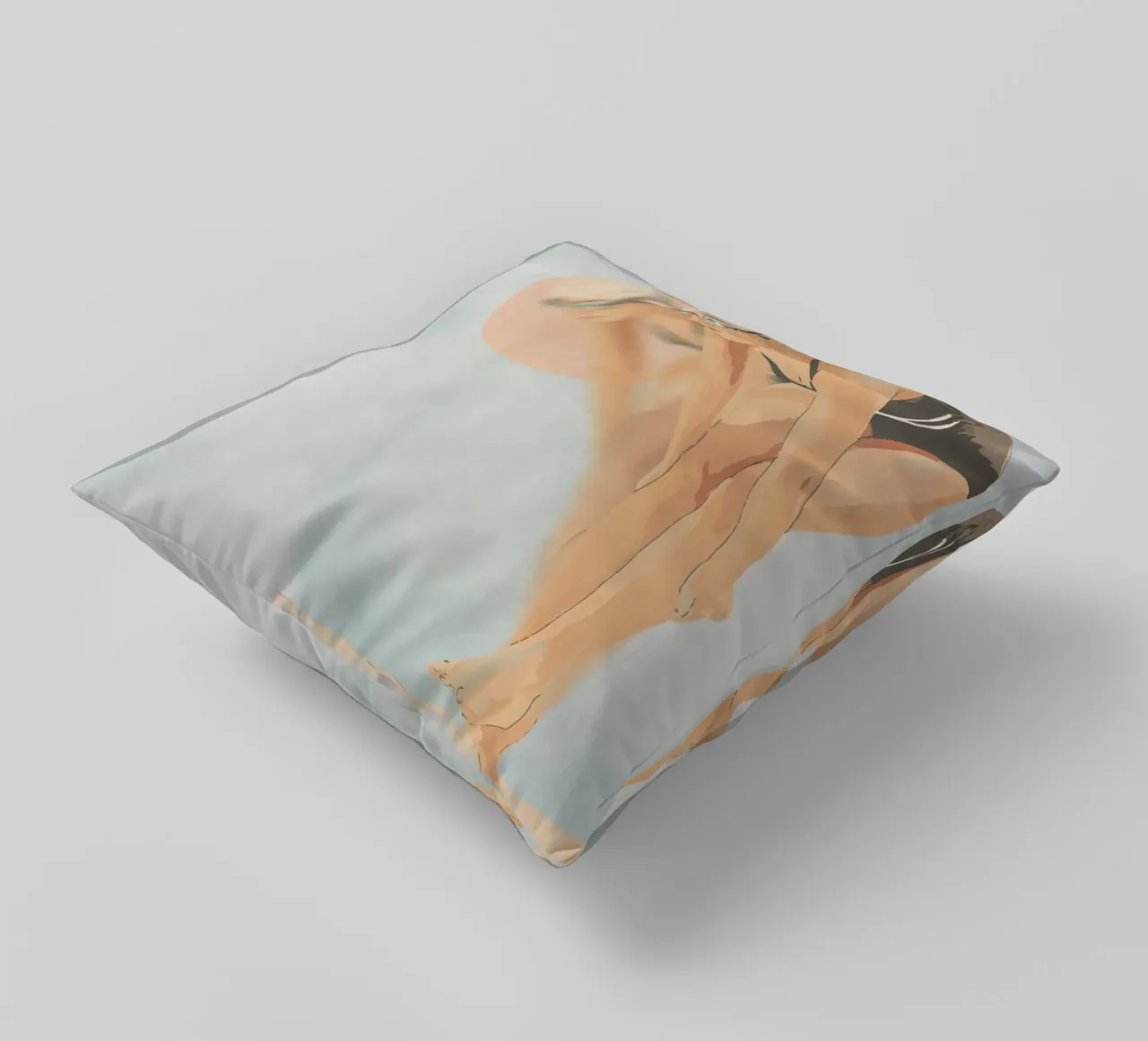 Un passo in più cuscino da LaylaOzFun