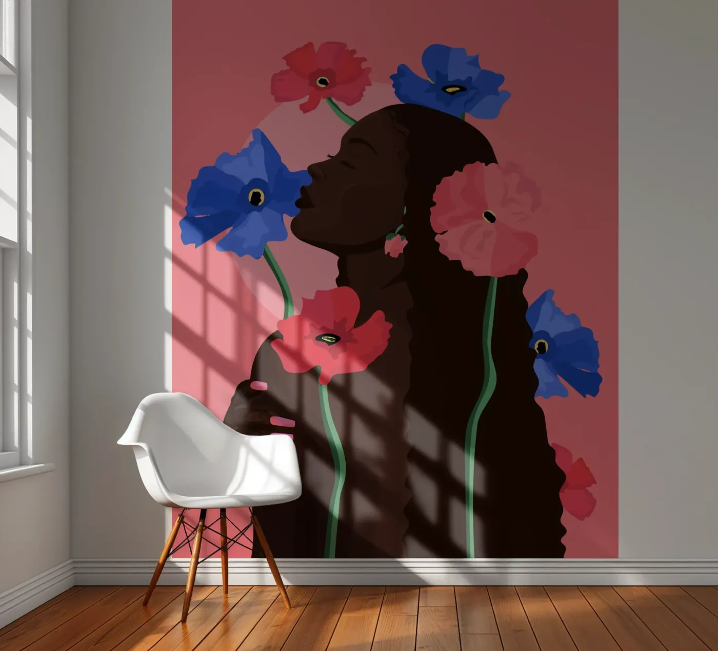 Flor fotobehang van Stuelleta