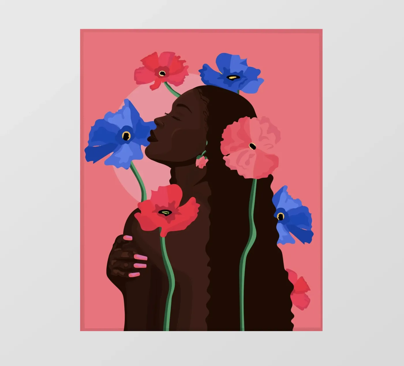 Flor fotobehang van Stuelleta