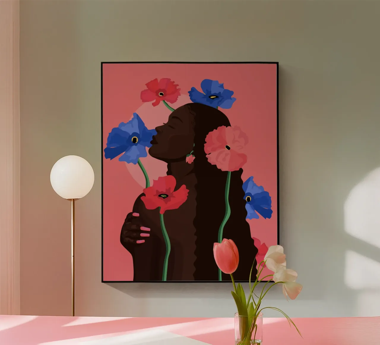 Flor Acryl-Glas von Stuelleta