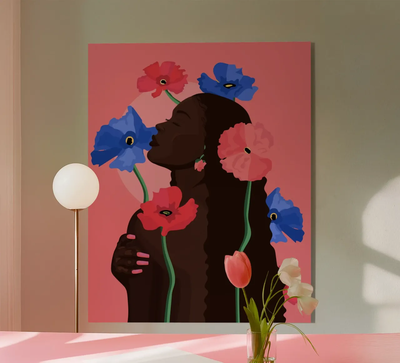 Flor plexiglass da Stuelleta