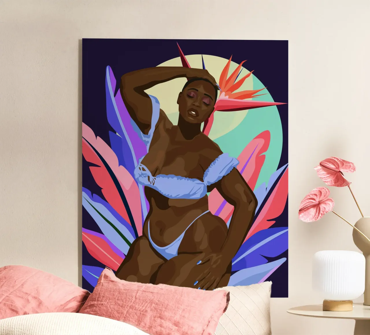 Fleur de nuit plexiglass da Stuelleta