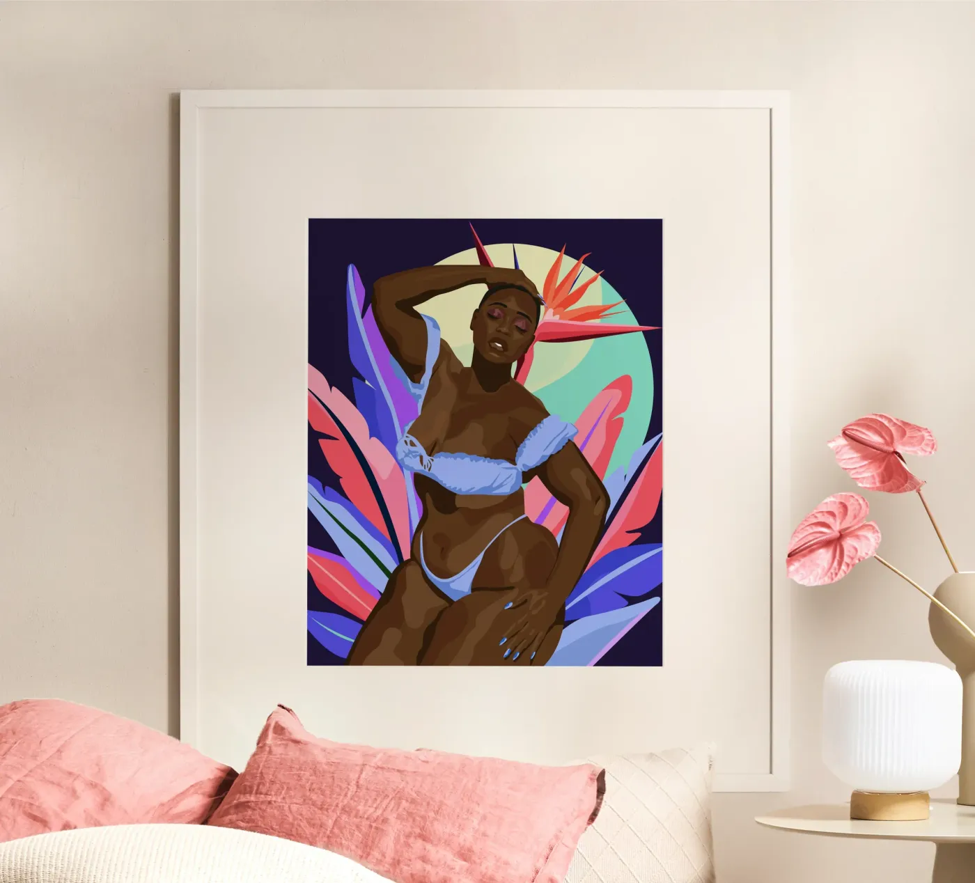 Fleur de nuit poster da Stuelleta