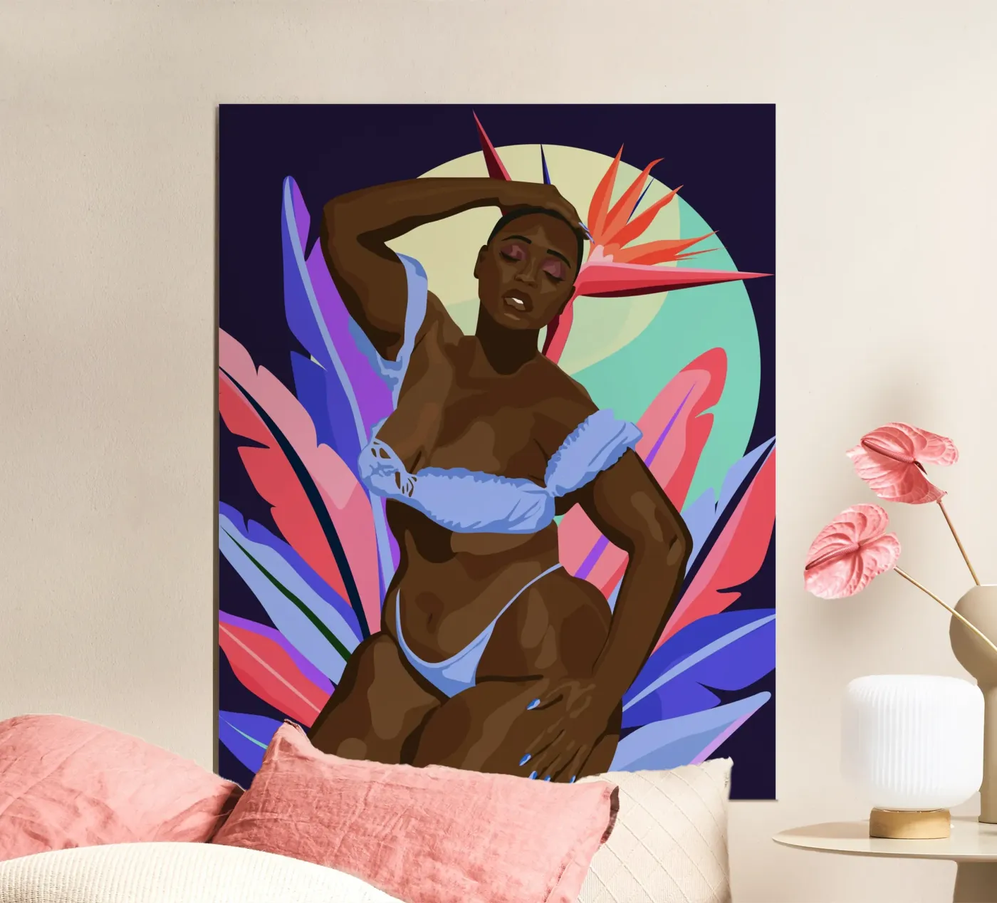 Fleur de nuit poster da Stuelleta