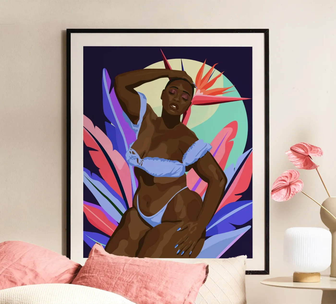 Fleur de nuit poster da Stuelleta