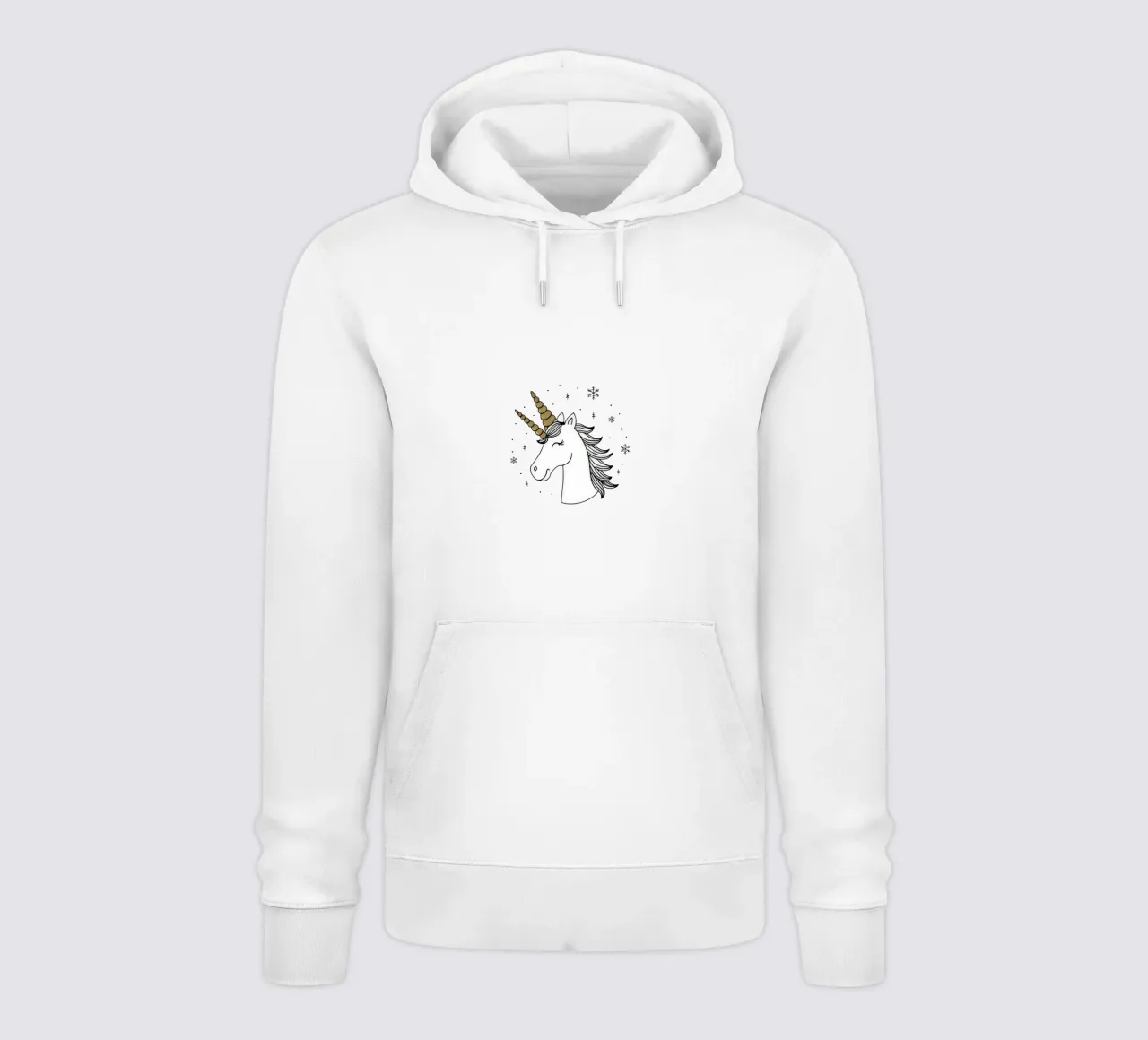 Good Unicorn Style Smile felpa con cappuccio da WAWAN HEID