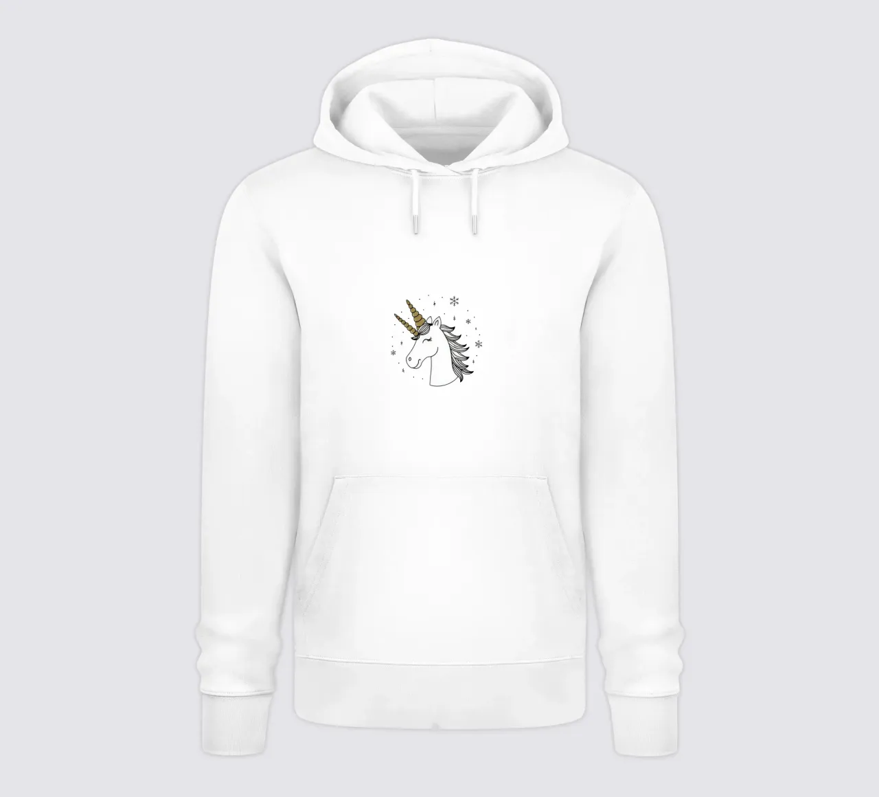 Good Unicorn Style Smile felpa con cappuccio da WAWAN HEID