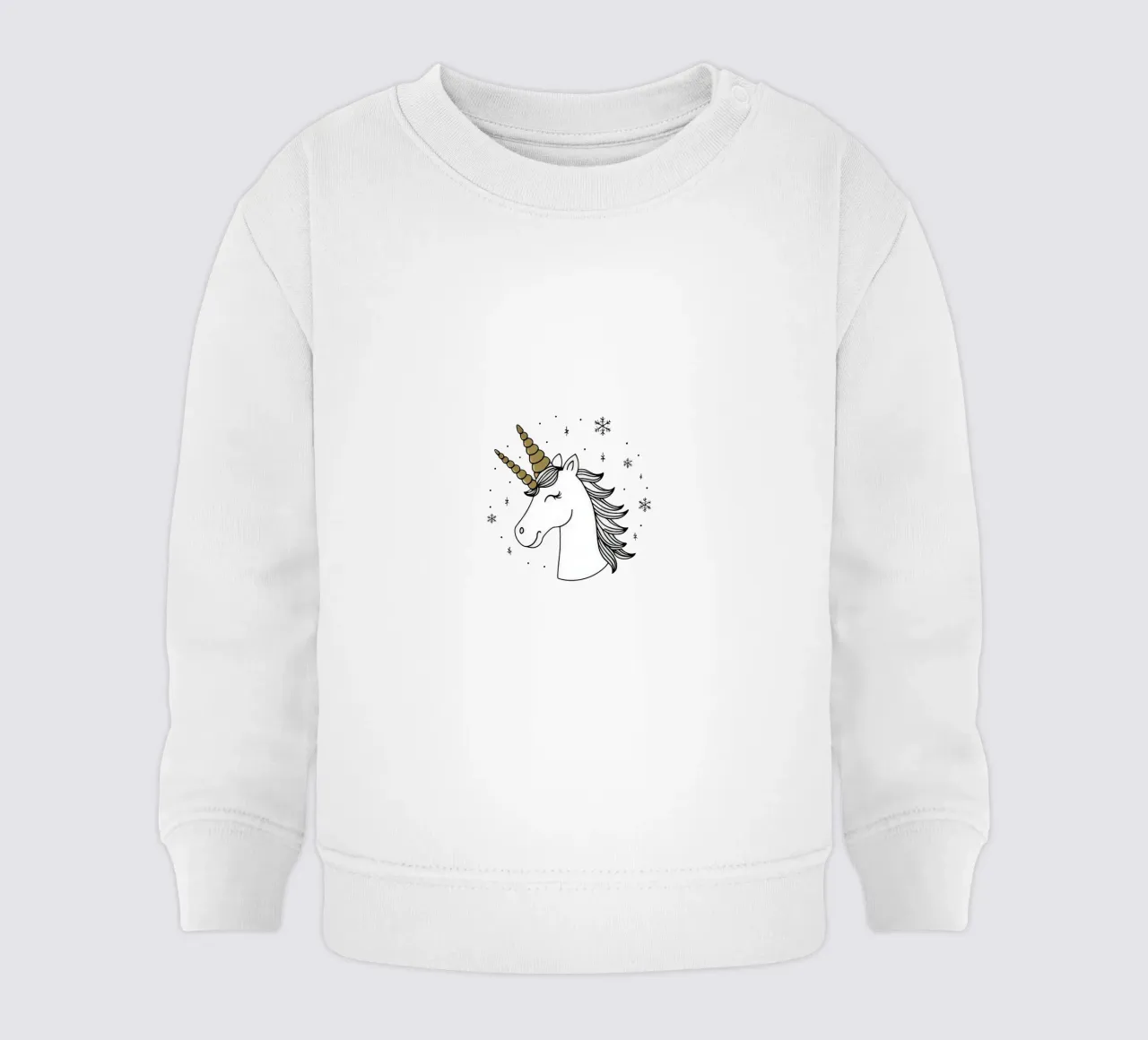 Good Unicorn Style Smile felpa neonato da WAWAN HEID