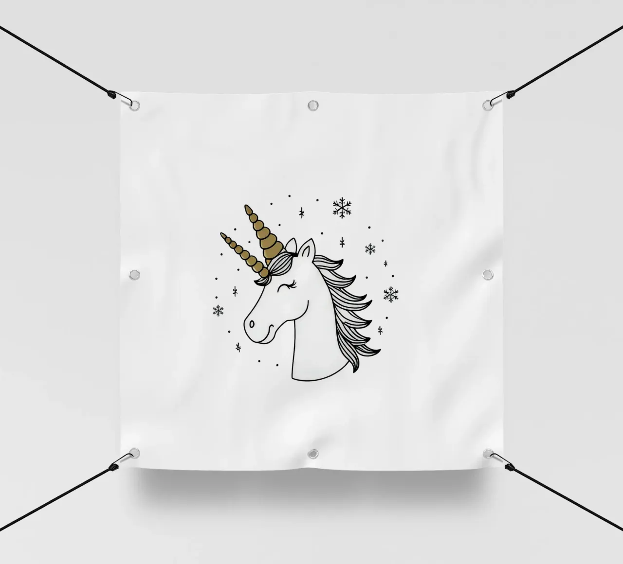 Good Unicorn Style Smile telo in pvc da WAWAN HEID