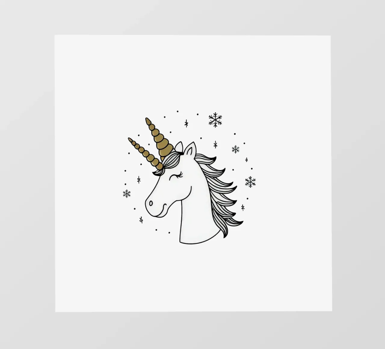 Good Unicorn Style Smile telo in pvc da WAWAN HEID