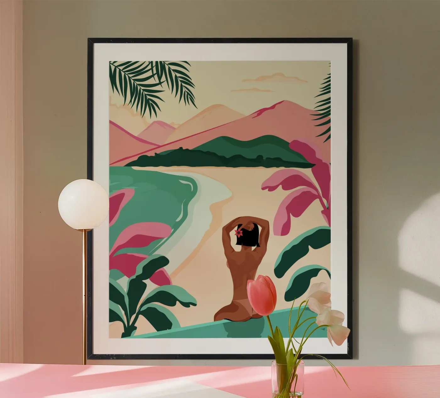 Paradis poster by Stuelleta