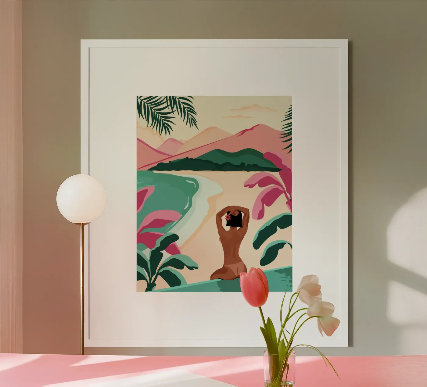 Paradis poster van Stuelleta