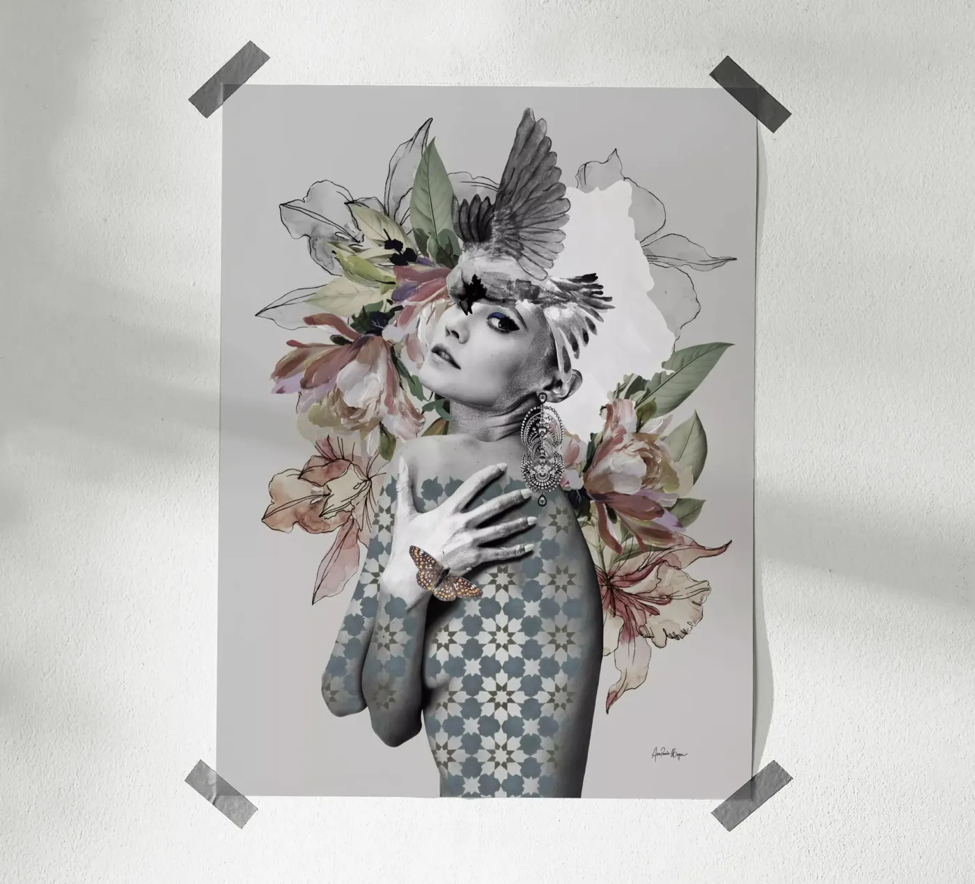 Norah poster van Ana Paula Hoppe