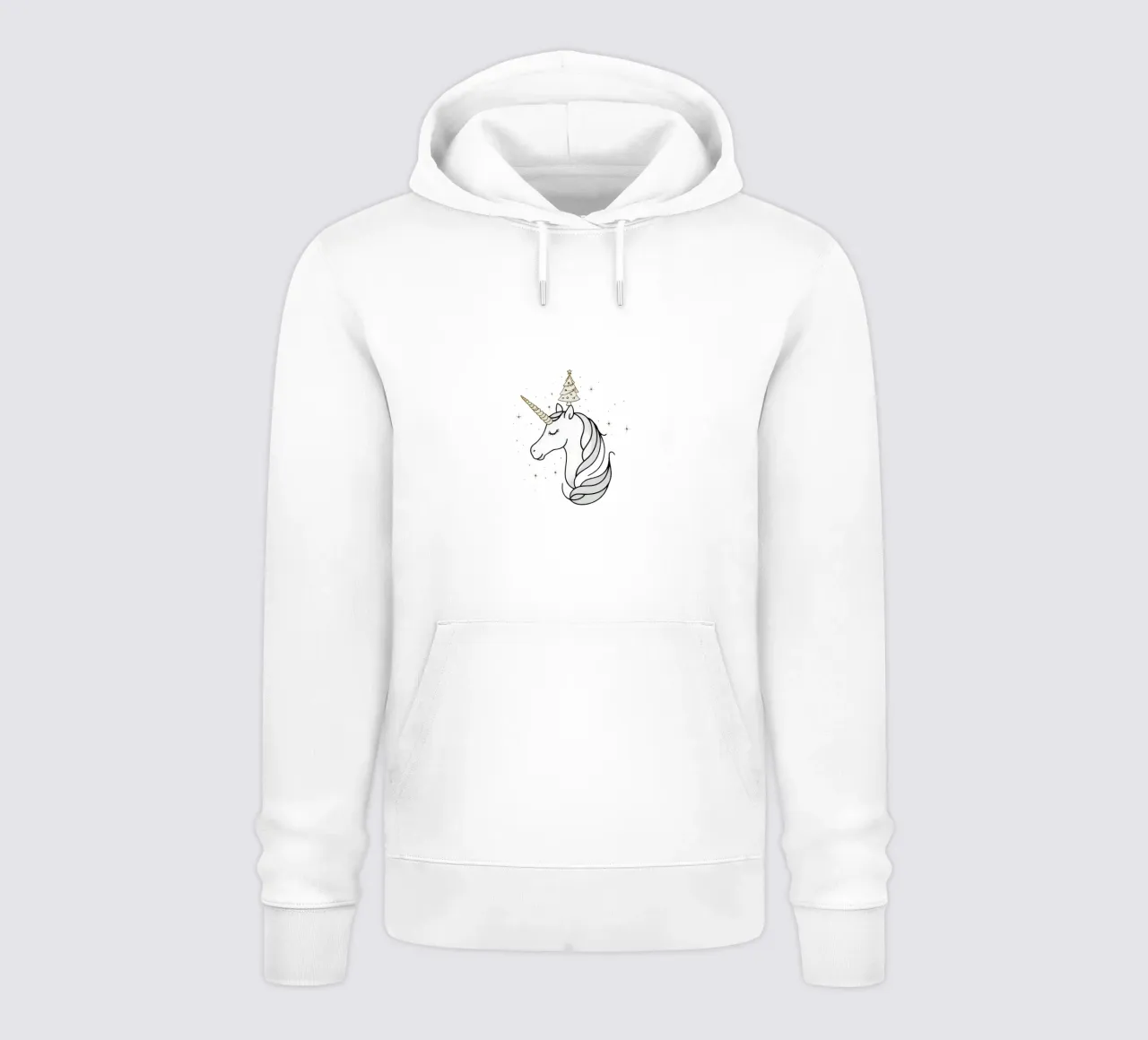 Chrismas Tree On Mine Unicorn felpa con cappuccio da WAWAN HEID