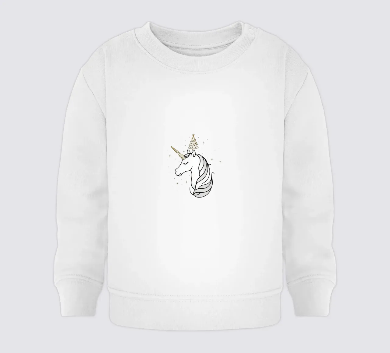 Chrismas Tree On Mine Unicorn felpa neonato da WAWAN HEID