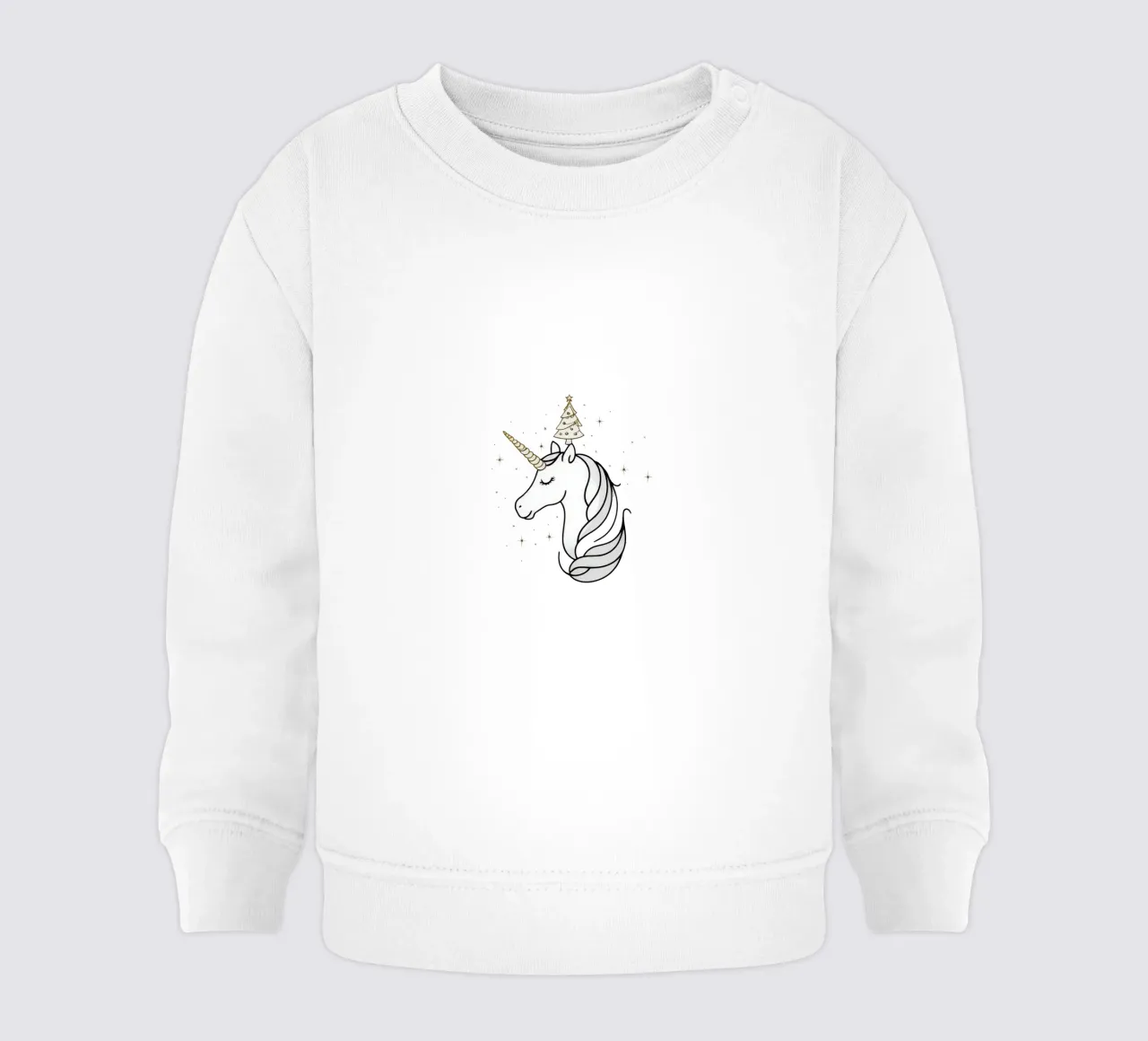 Chrismas Tree On Mine Unicorn felpa neonato da WAWAN HEID