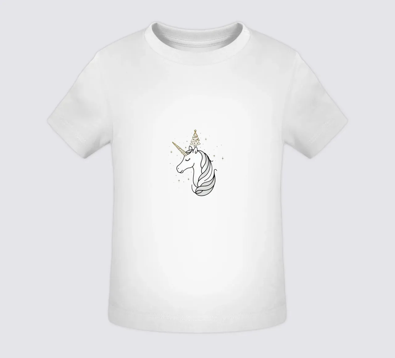 Chrismas Tree On Mine Unicorn maglietta neonato da WAWAN HEID