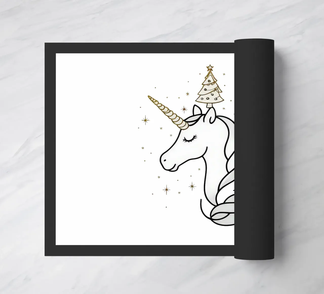 Chrismas Tree On Mine Unicorn zerbino da WAWAN HEID