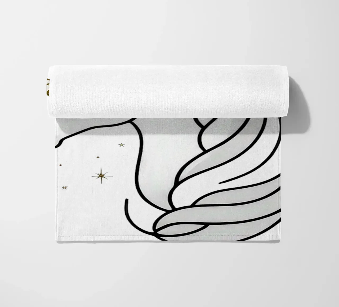 Chrismas Tree On Mine Unicorn telo mare da WAWAN HEID