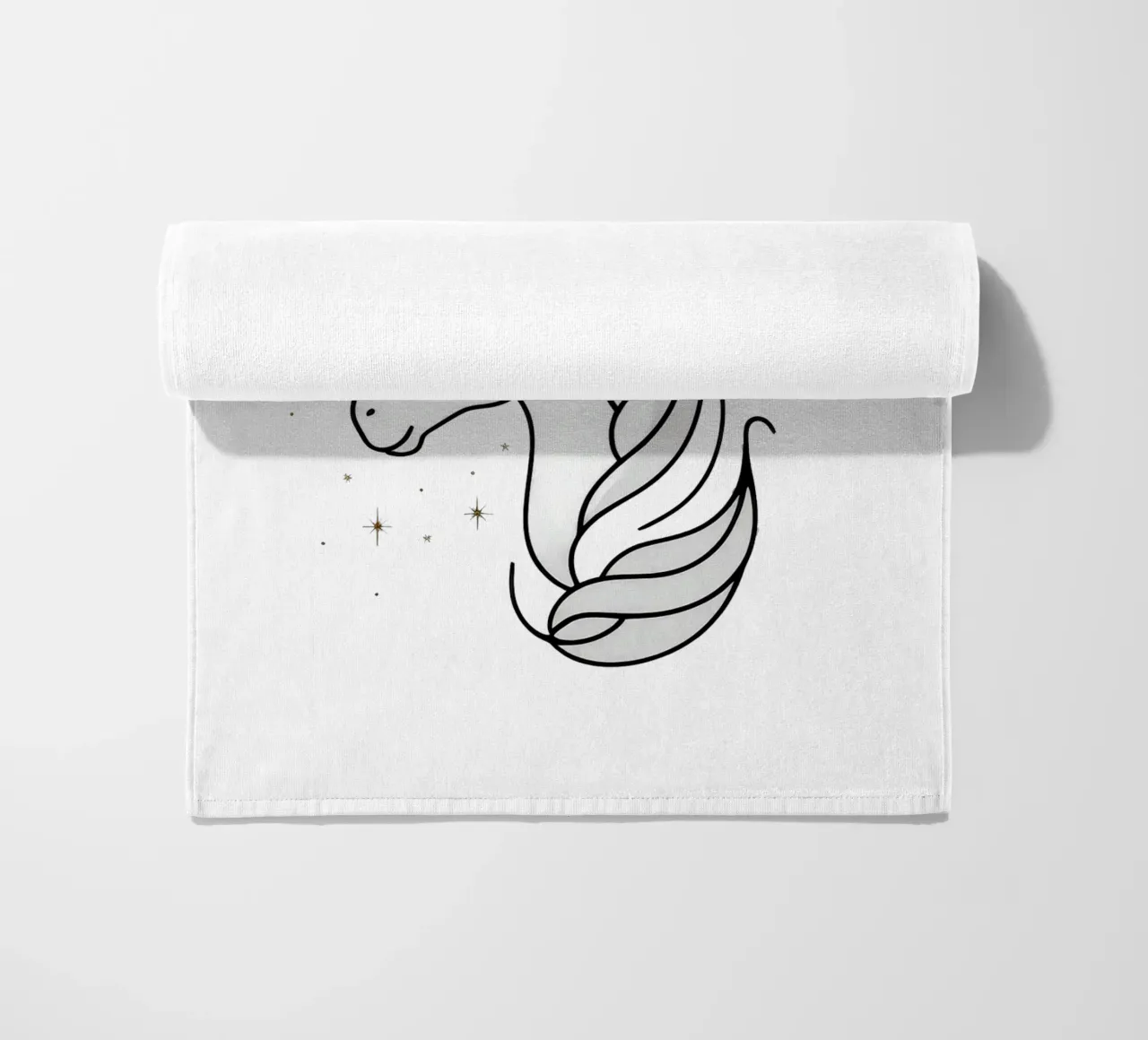 Chrismas Tree On Mine Unicorn telo mare da WAWAN HEID