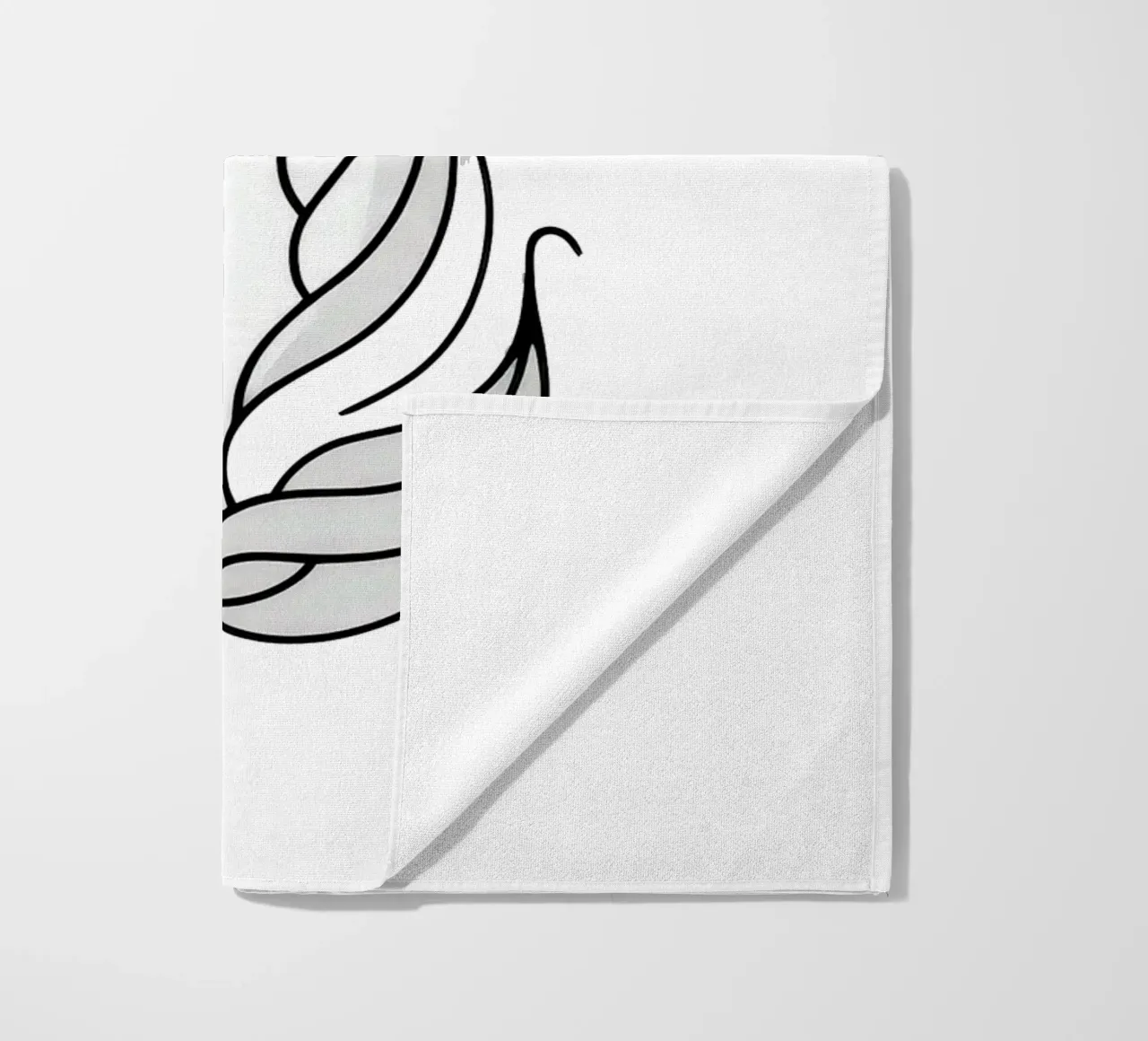 Chrismas Tree On Mine Unicorn telo mare da WAWAN HEID