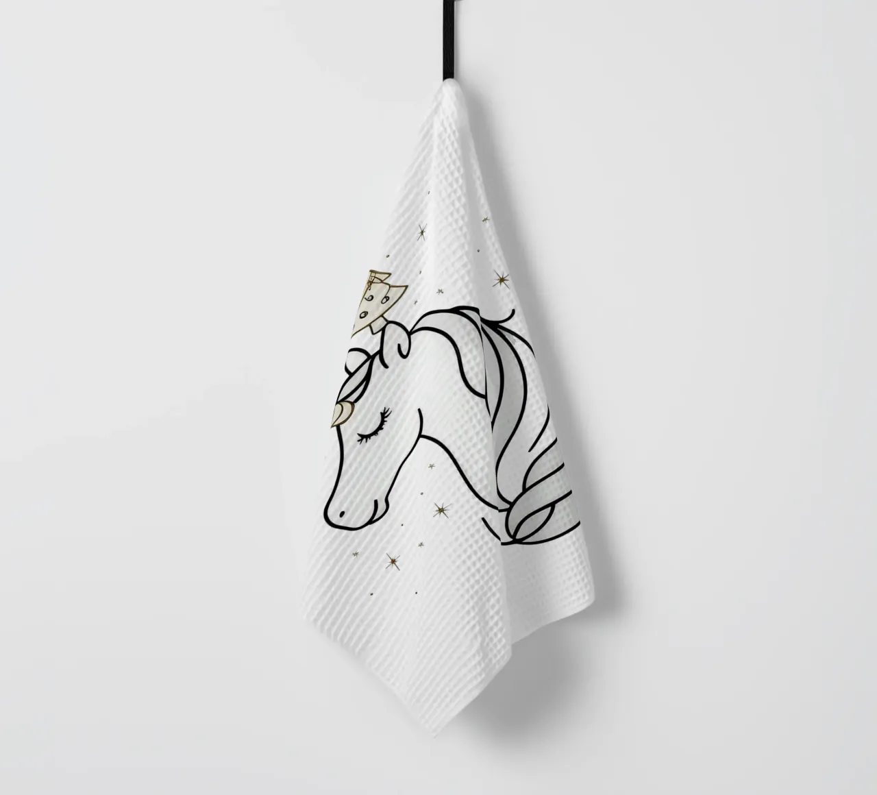 Chrismas Tree On Mine Unicorn canovaccio da cucina da WAWAN HEID