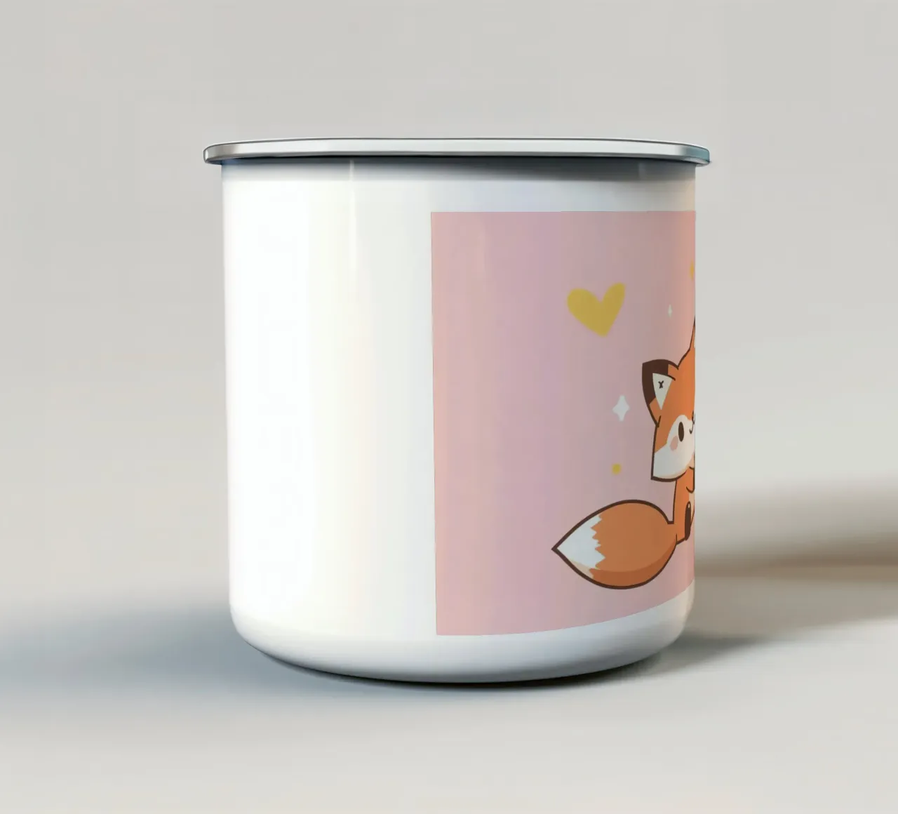 L'avventura di Voxy con l'aquilone 🪁 tazza in smalto da Voxy's Adventures