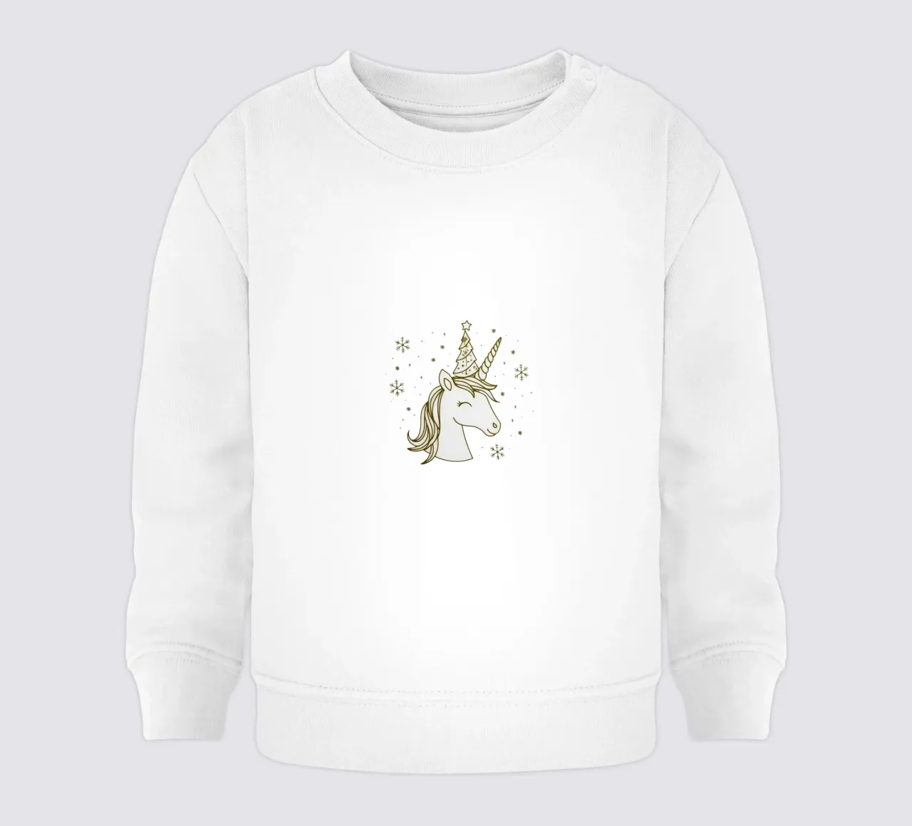 HuHuHu Unicorn Style felpa neonato da WAWAN HEID