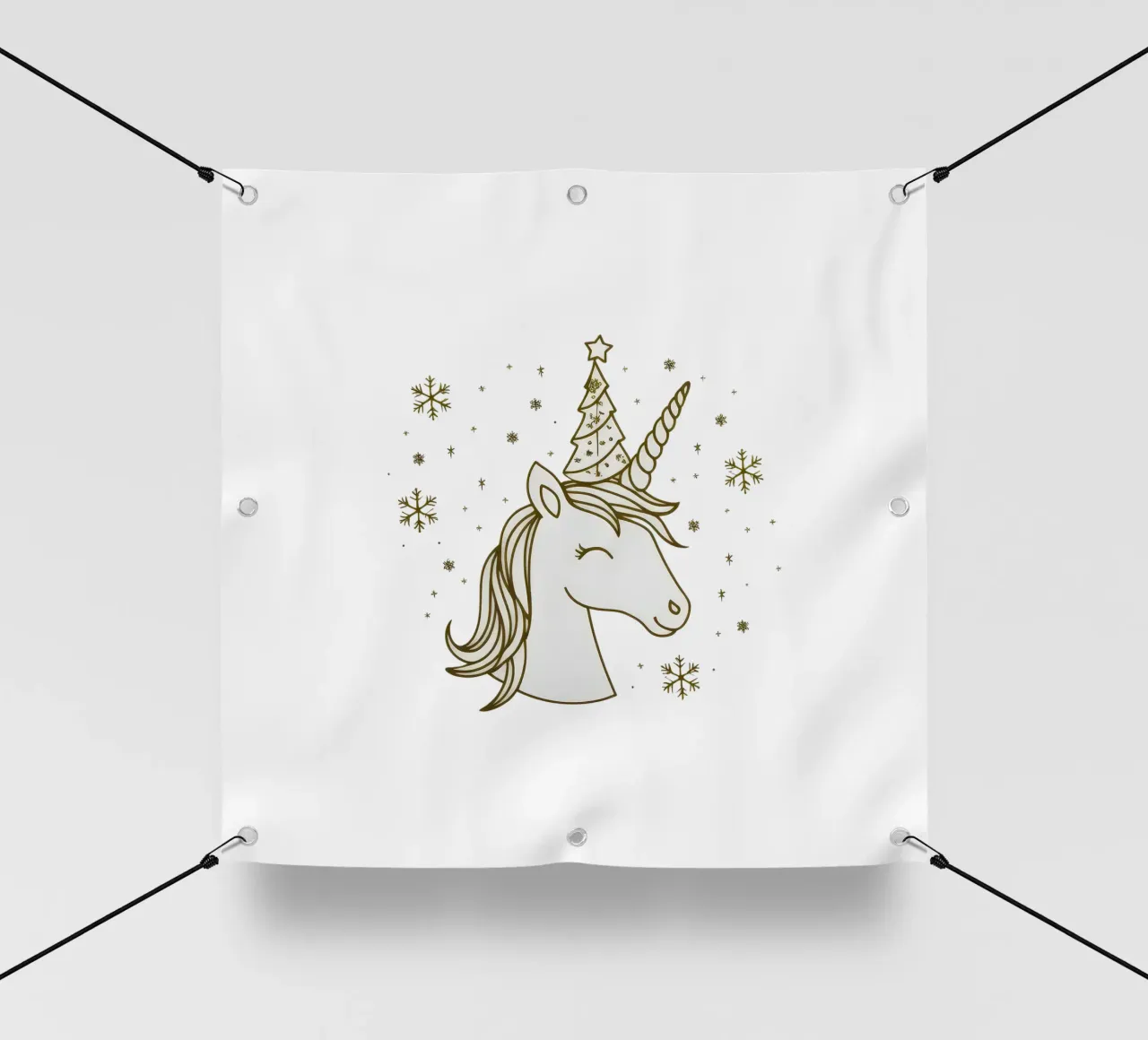 HuHuHu Unicorn Style telo in pvc da WAWAN HEID