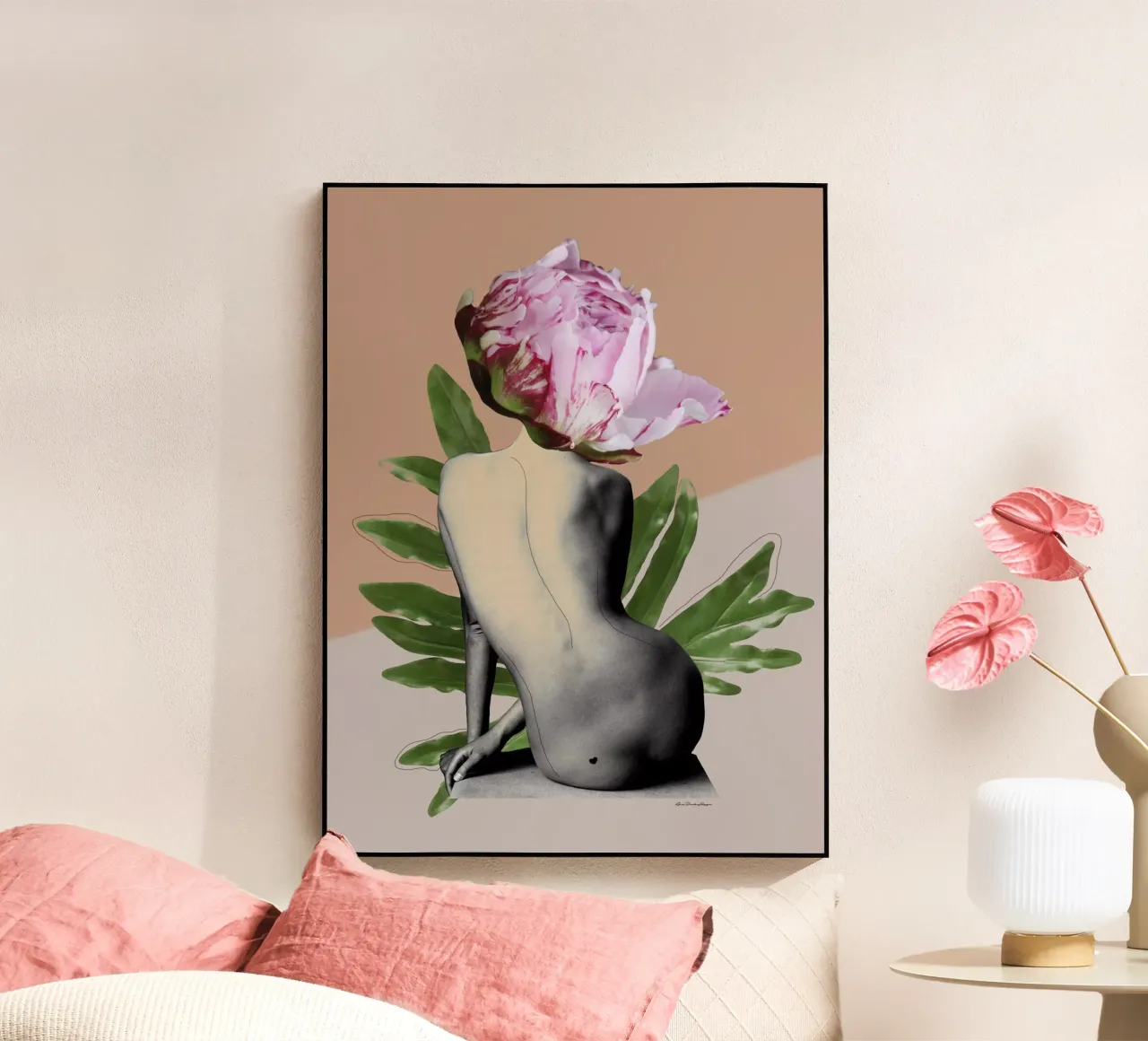 Peony plexiglass da Ana Paula Hoppe