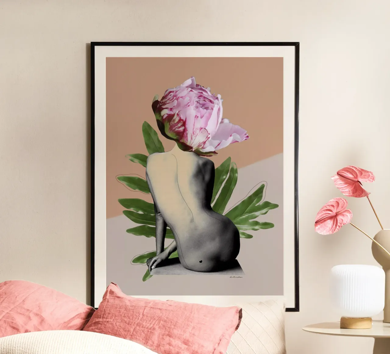 Peony poster da Ana Paula Hoppe