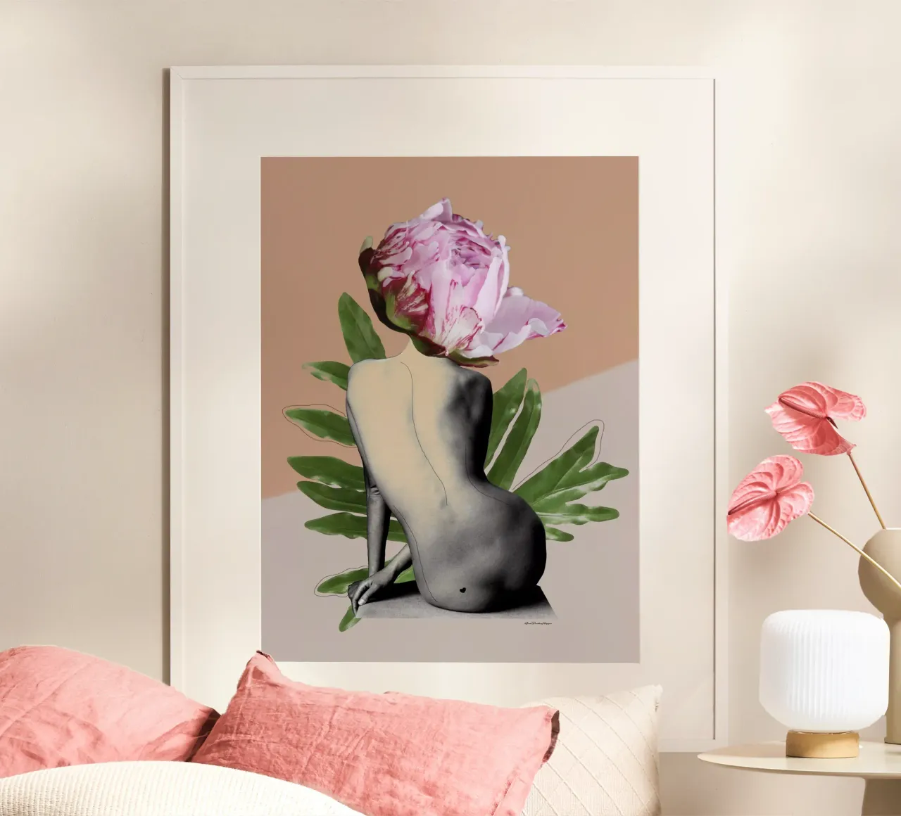 Peony poster da Ana Paula Hoppe