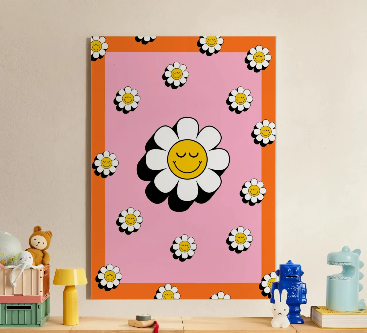 Daisy orange plexiglass da Cancel Simplicity