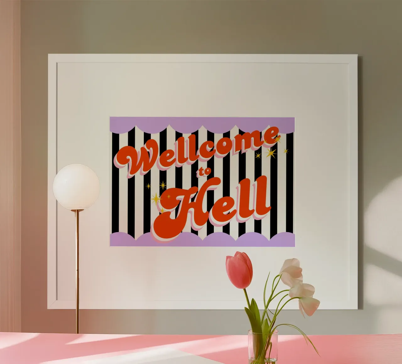 Wellcome to Hell poster da Cancel Simplicity