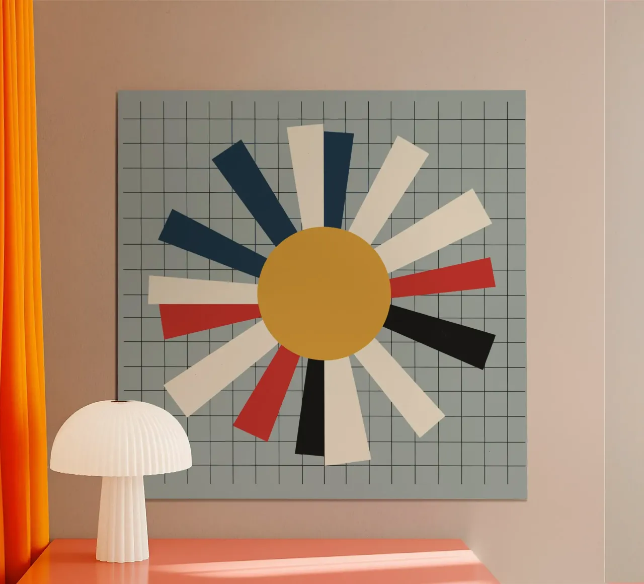 Grid Daisy poster da artshop