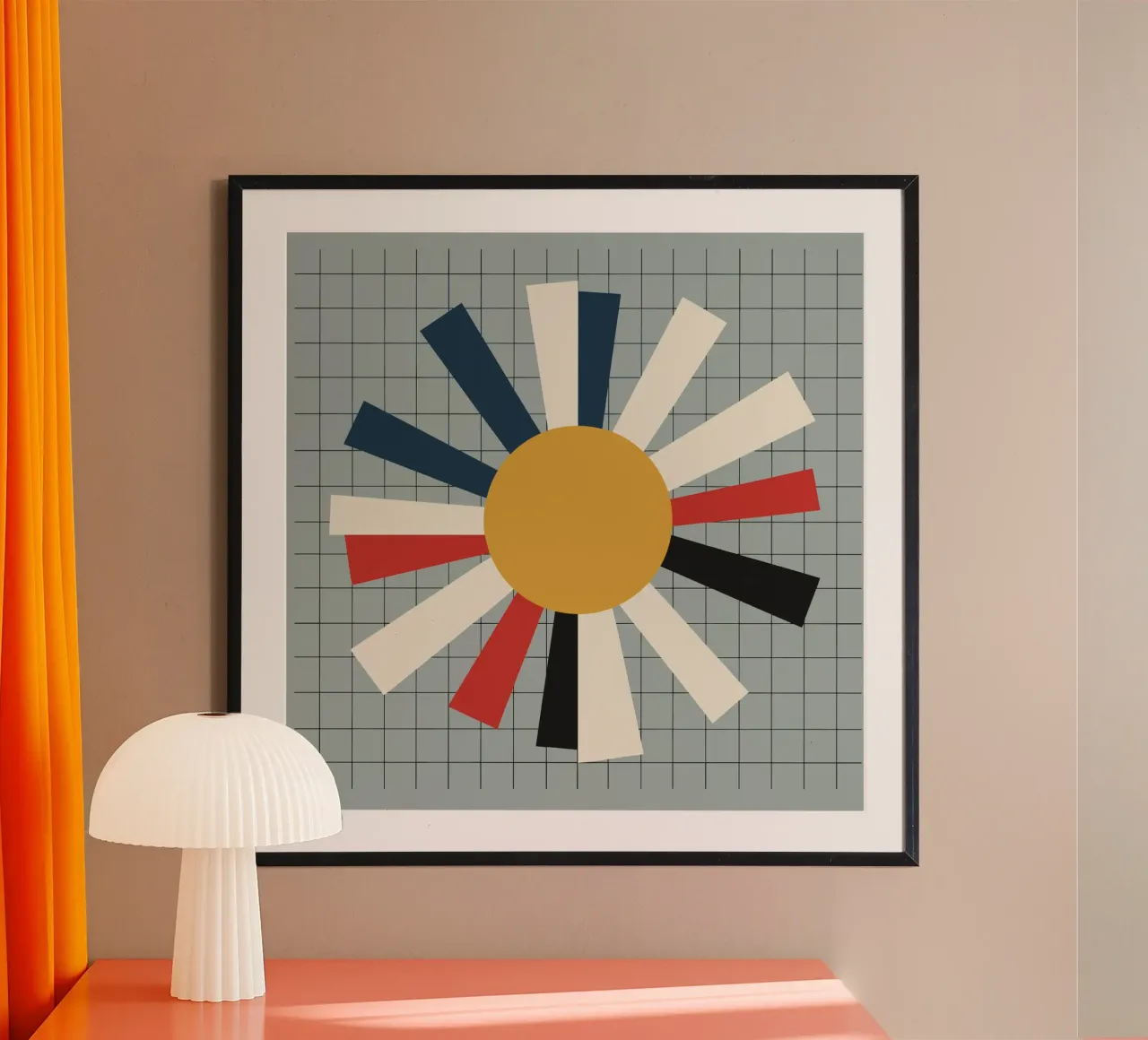 Grid Daisy poster da artshop