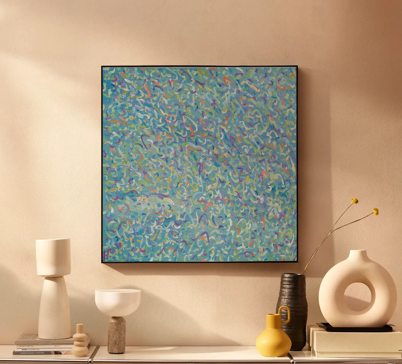 Molecole spezzate plexiglass da Helen Joynson